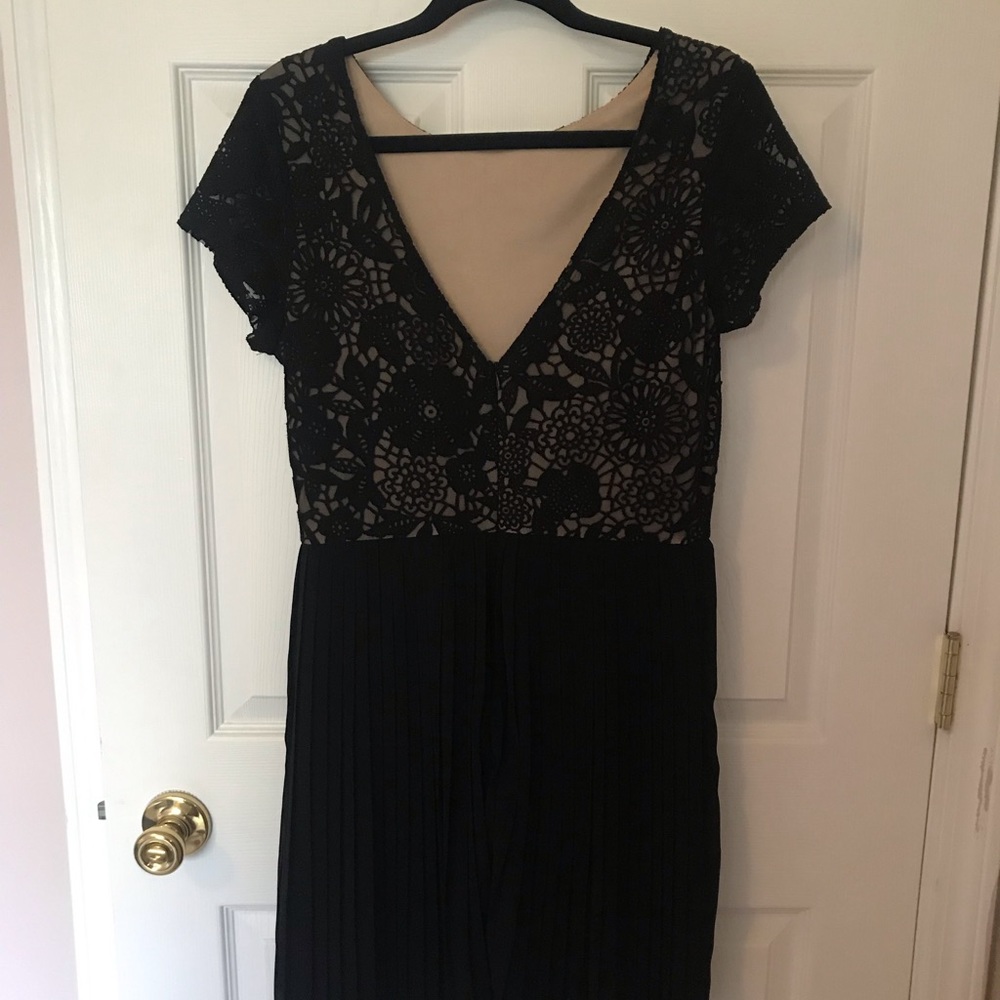 Black cocktail dress